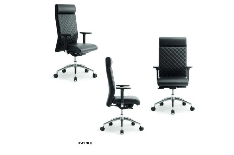 obrazek 3 Ekskluzywny fotel do gabinetu - czarny design