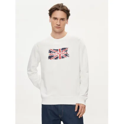 Zdjęcie Pepe Jeans Bluza Ruwan PM582669 Biały Regular Fit