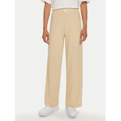 Zdjęcie Hugo Spodnie materiałowe 50514874 Beżowy Regular Fit HUGO