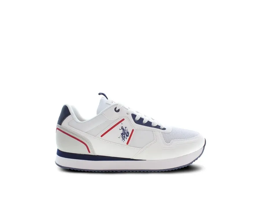 obrazek 1 U.S. Polo Assn. Sneakersy Nobil NOBIL004C Biały