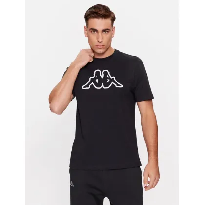 Zdjęcie Kappa T-Shirt Logo Korpo Cromen 303HZ70 Czarny Regular Fit