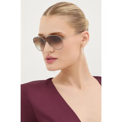 Zdjęcie Ray-Ban okulary przeciwsłoneczne AVIATOR REVERSE kolor srebrny 0RBR0101S