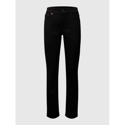 Zdjęcie Jeansy o kroju slim fit z kieszenią zapinaną na zamek błyskawiczny