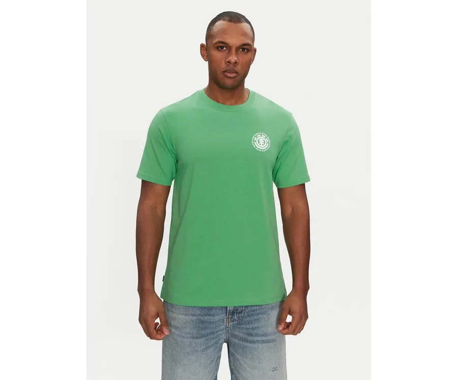obrazek 1 Element T-Shirt ELYZT00490 Zielony Regular Fit
