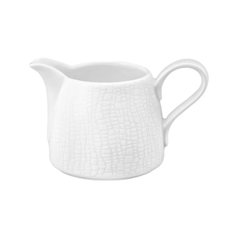 obrazek 1 Biały dzbanuszek do mleka z porcelany z Niemiec - Seltmann Weiden