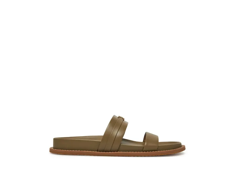 obrazek 1 MICHAEL Michael Kors Klapki Mandy Flat Sandal 40S5MAFS2L Zielony