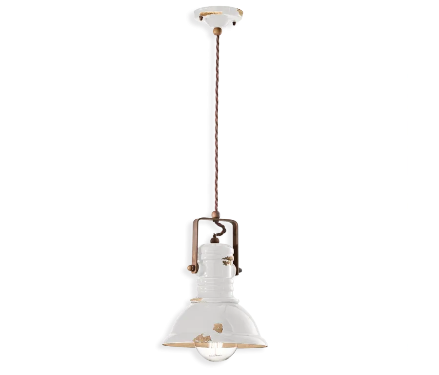obrazek 3 Piękna stylowa włoska lampa wisząca Industrial