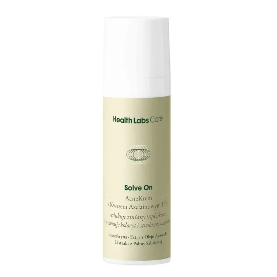 obrazek 1 Health Labs Care Solve On Acne Kwas Azelainowy 10% Krem do twarzy 30 ml