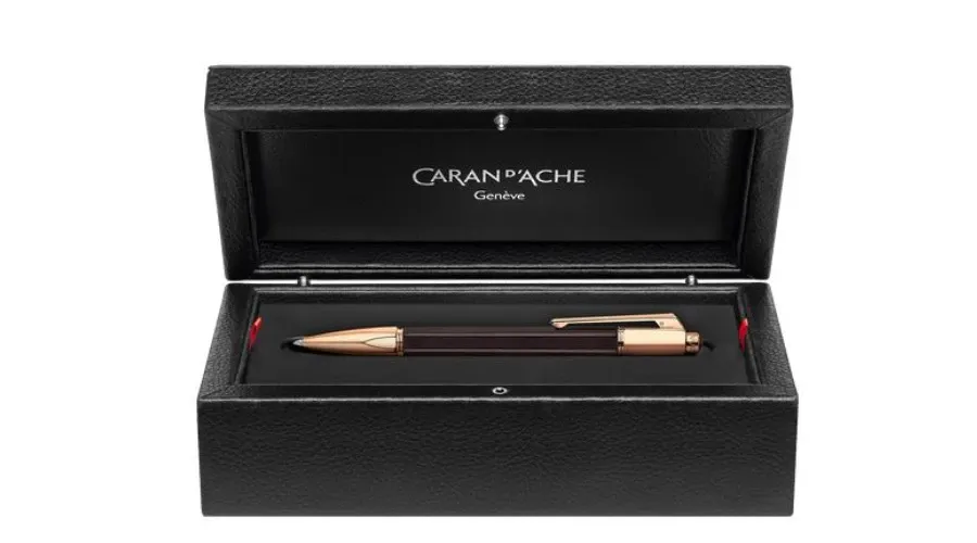 obrazek 2 Elegancki długopis Varius Ebony - różowo złoty