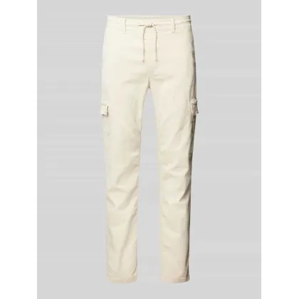 Zdjęcie Spodnie cargo o kroju slim fit ze sznurkiem model ‘Gymdigo’