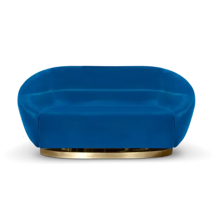 Zdjęcie Ekskluzywna niebieska sofa marki Essential Home
