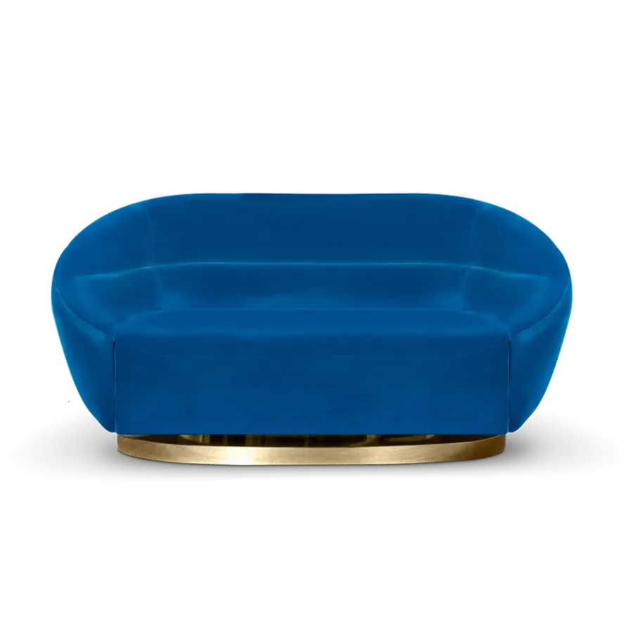 obrazek 1 Ekskluzywna niebieska sofa marki Essential Home