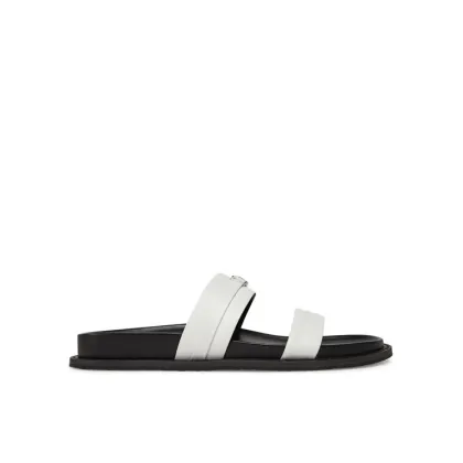 Zdjęcie MICHAEL Michael Kors Klapki Mandy Flat Sandal 40S5MAFS2L Biały