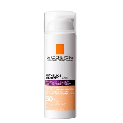 Zdjęcie La Roche-Posay Anthelios Pigment Correct SPF50 Tonizujący krem przeciwsłoneczny 50 ml