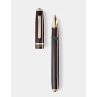 Picture Tibaldi N60 Zazou Green ballpoint pen, 18ct gold, as a gift