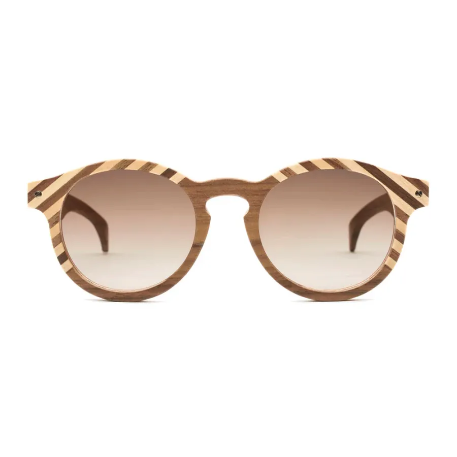 obrazek 1 Damskie okulary z orzecha i klonu - Legno Light