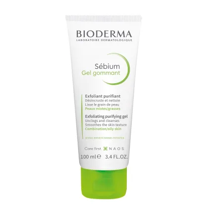 Zdjęcie Bioderma Sebium Gel Gommant Żel złuszczający do mycia twarzy 100 ml