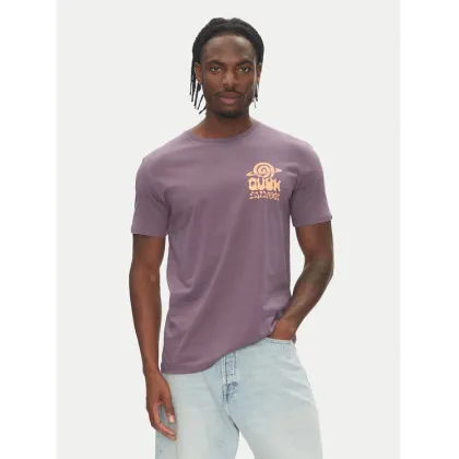 Zdjęcie Quiksilver T-Shirt EQYZT08053 Fioletowy Regular Fit