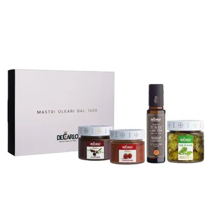 Zdjęcie Oryginalne pudełko prezentowe z włoskimi wyrobami