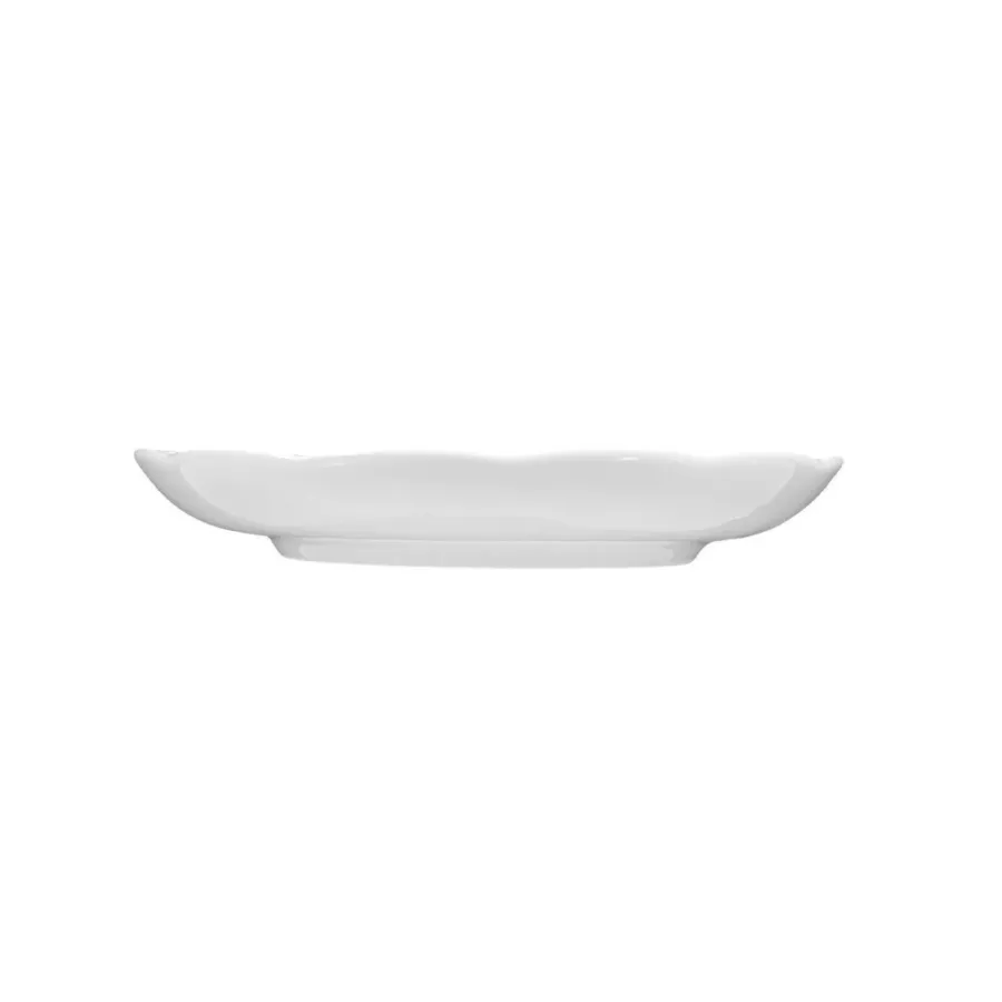 obrazek 2 Wyjątkowy porcelanowy spodek 14,5 cm o pięknym, klasycznym kształcie - Seltmann Weiden