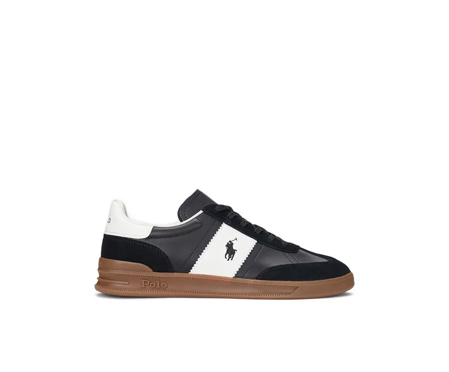 obrazek 1 Polo Ralph Lauren Sneakersy Heritage Aera 809956119001 Czarny