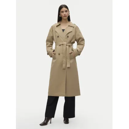 Zdjęcie Vero Moda Trencz Chloe 10300263 Beżowy Regular Fit