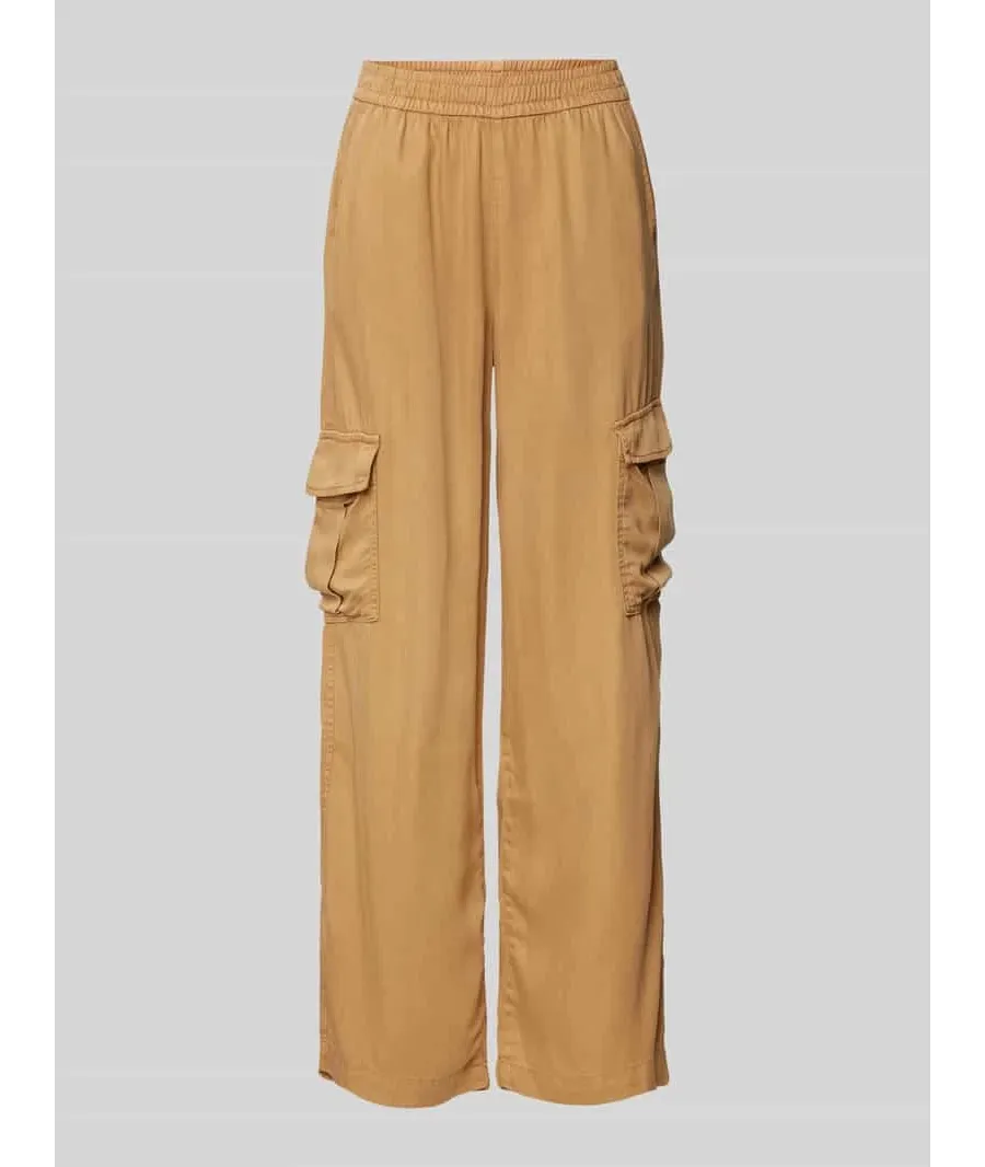 obrazek 1 Spodnie cargo o kroju regular fit z wpuszczanymi kieszeniami w stylu francuskim