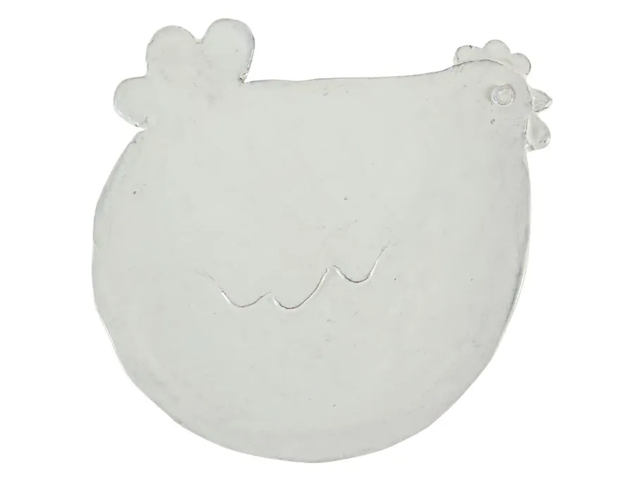 obrazek 2 Ceramiczny sielski talerz w motywem kury - Virginia Casa
