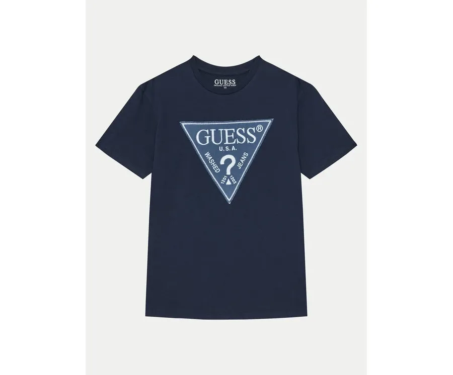 obrazek 1 Guess T-Shirt L5RI14 K8HM4 Granatowy Regular Fit