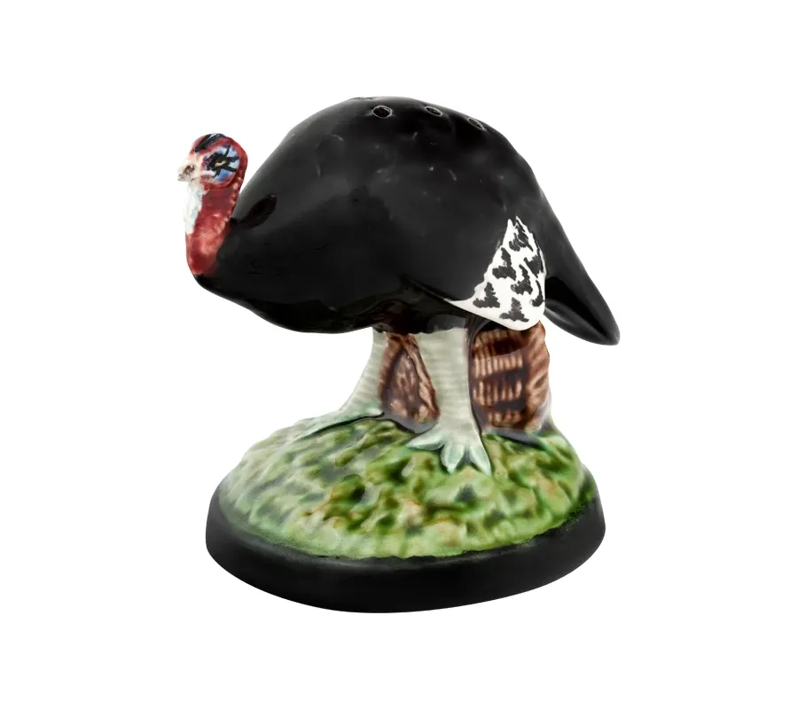 obrazek 1 Ceramiczna figura indyka jako pojemnik na wykałaczki do kuchni - Bordallo Pinheiro