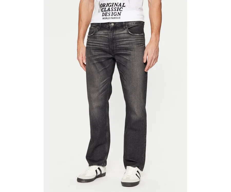 obrazek 1 Guess Jeans Jeansy M5RA1B D5LW1 Szary Straight Leg