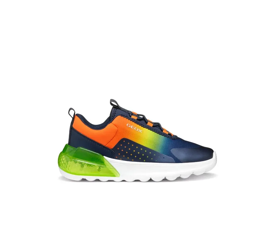 obrazek 1 Geox Sneakersy J Activart Illuminus J45LYA 02A9J C0749 S Granatowy