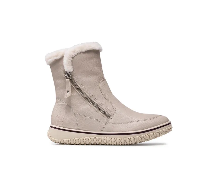 obrazek 1 Rieker Botki Z428160 Szary