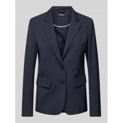 Zdjęcie Żakiet o kroju regular fit z kołnierzem z połami