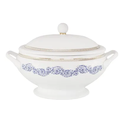 Zdjęcie Prestiżowa waza Fortuna do zupy z porcelany