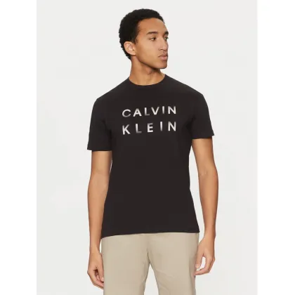 Zdjęcie Calvin Klein T-Shirt K10K114156 Czarny Regular Fit