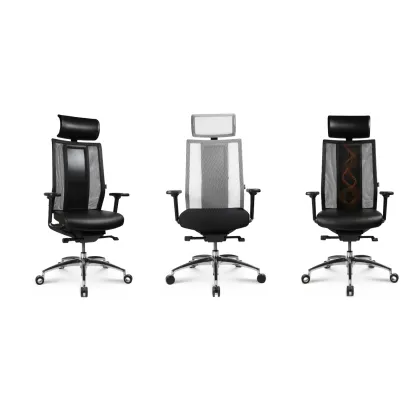 Zdjęcie I-Medic Limited - ergonomiczny fotel biurowy podgrzewany emiterem podczerwieni
