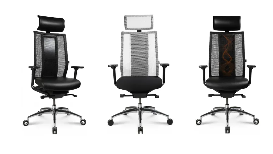 obrazek 1 I-Medic Limited - ergonomiczny fotel biurowy podgrzewany emiterem podczerwieni