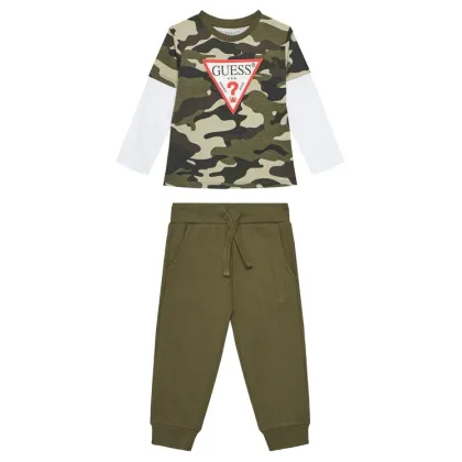 Zdjęcie Guess Komplet dziecięcy N5YG00 K8HM4 Khaki Regular Fit