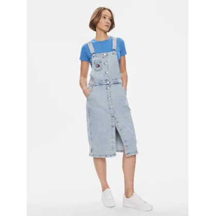 Zdjęcie Tommy Jeans Sukienka jeansowa DW0DW17207 Niebieski Regular Fit