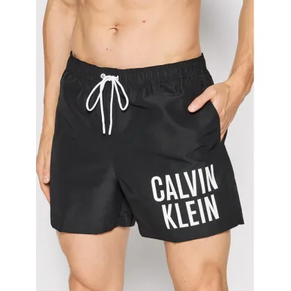 Zdjęcie Calvin Klein Swimwear Szorty kąpielowe Medium KM0KM00739 Czarny Regular Fit