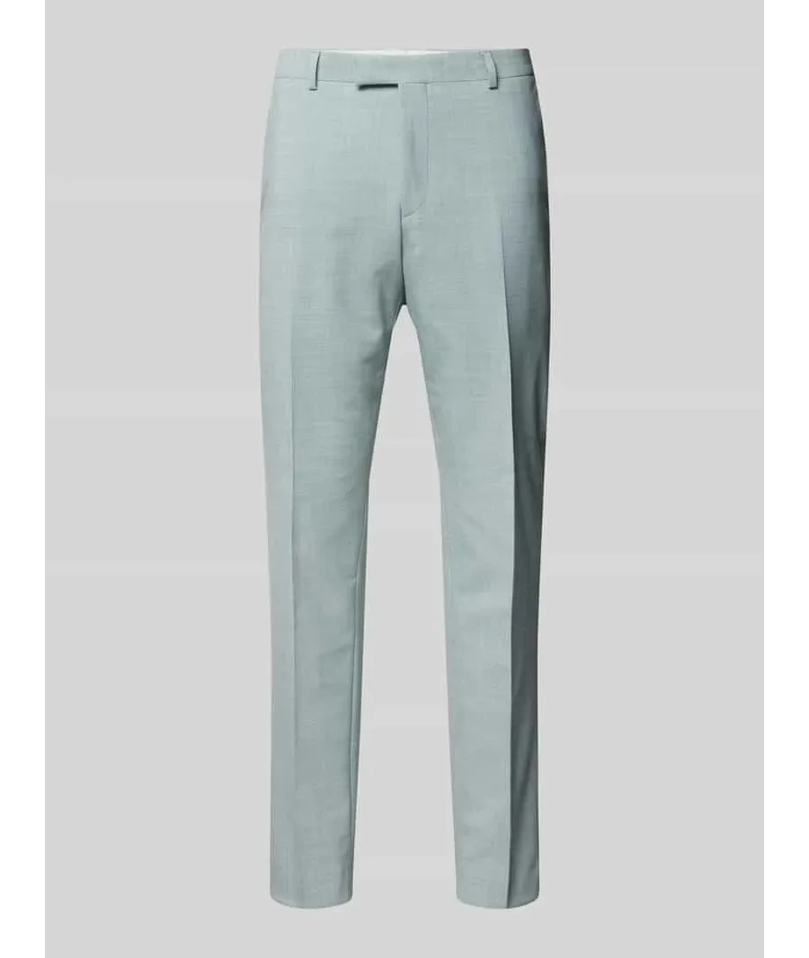 obrazek 1 Spodnie do garnituru o kroju slim fit w kant model ‘Madden2.0’