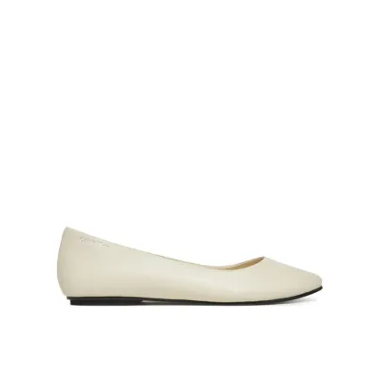 Zdjęcie Calvin Klein Baleriny Flat Mary Jane - Lth HW0HW02341 Écru