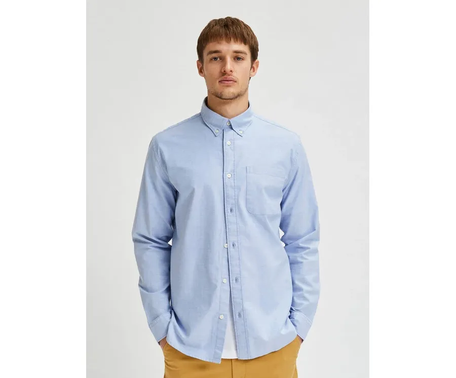 obrazek 1 Selected Homme Koszula Rick 16077359 Błękitny Regular Fit