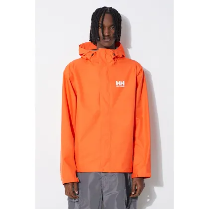 Zdjęcie Helly Hansen kurtka SEVEN męska kolor pomarańczowy 62047