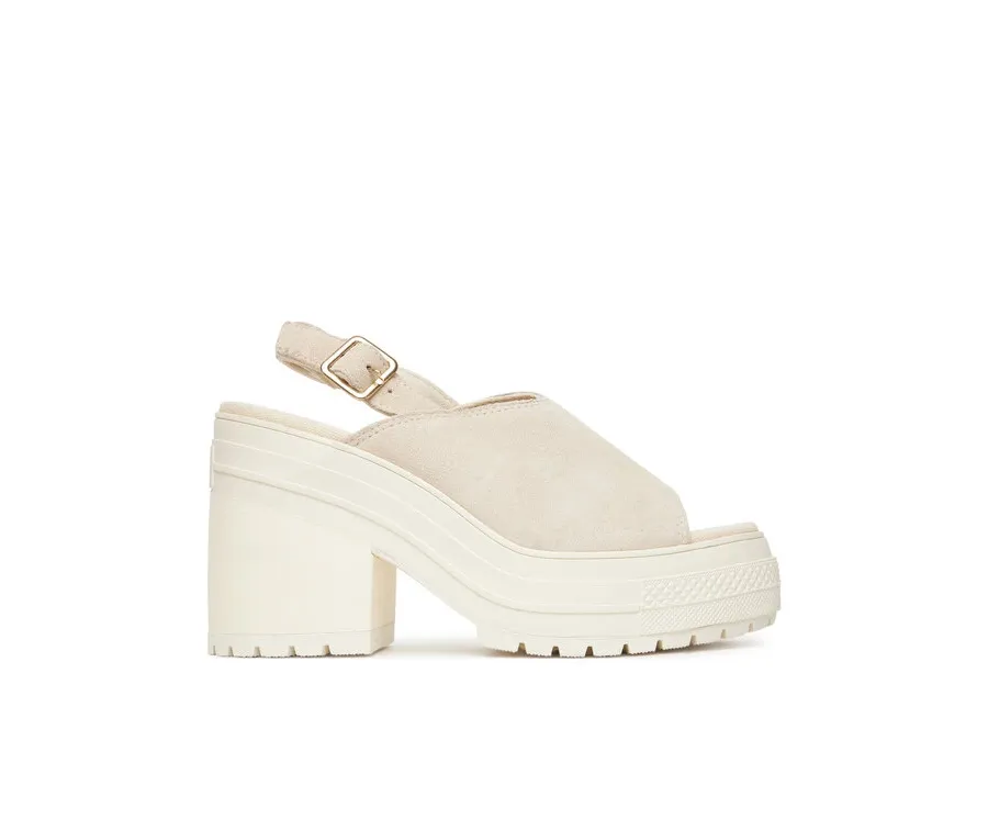 obrazek 1 Converse Sandały Chuck 70 De Luxe Heel Mule A15070C Écru