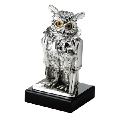 Picture Italian statuette with an owl