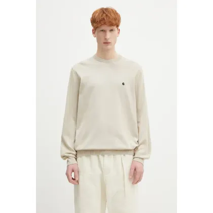 Zdjęcie Carhartt WIP sweter bawełniany Madison Sweater męski kolor beżowy lekki I030033