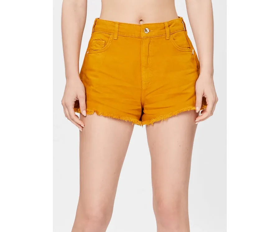 obrazek 1 Patrizia Pepe Szorty jeansowe 2P1538/D045-B759 Brązowy Relaxed Fit