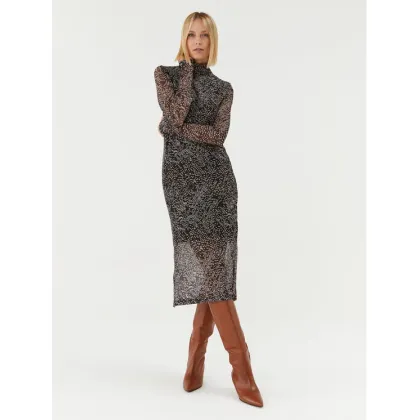 Zdjęcie Bruuns Bazaar Sukienka codzienna Phlox BBW3642 Czarny Slim Fit
